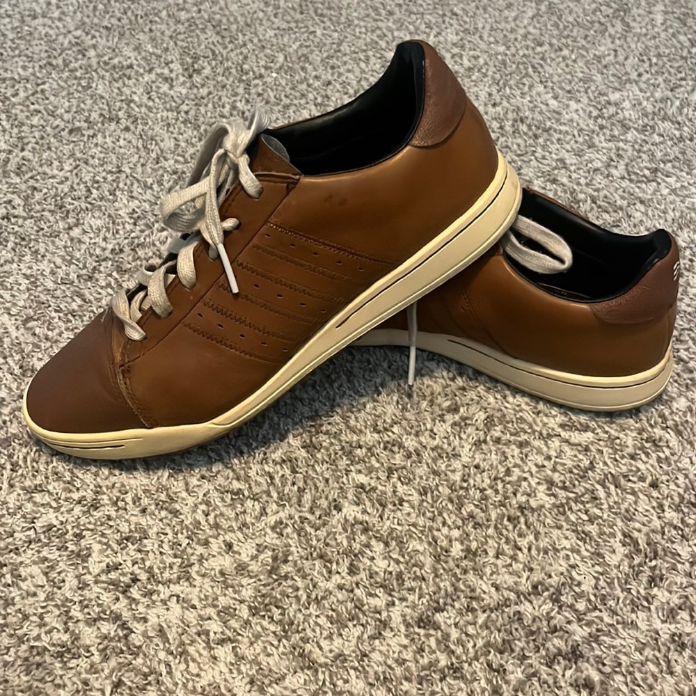 Adidas brown sneakers